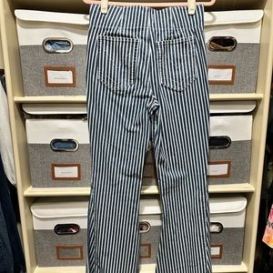 Show me your mumu denim stripe bells size large